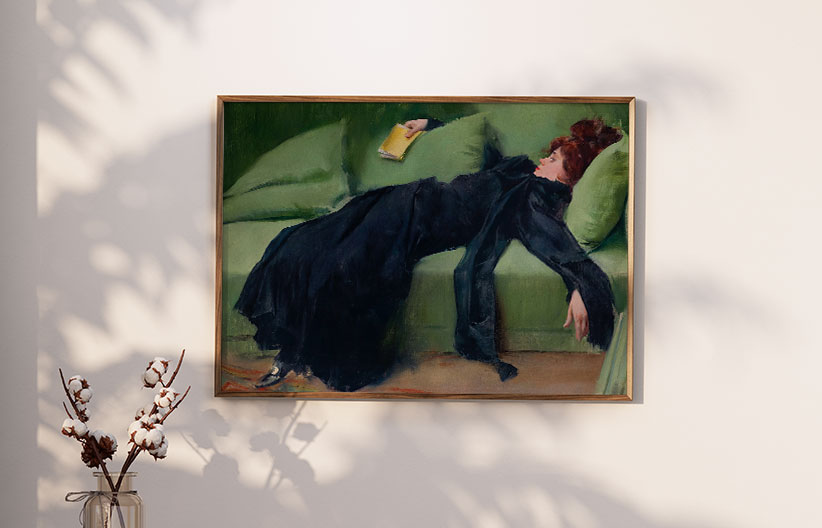 Decadent Young Woman